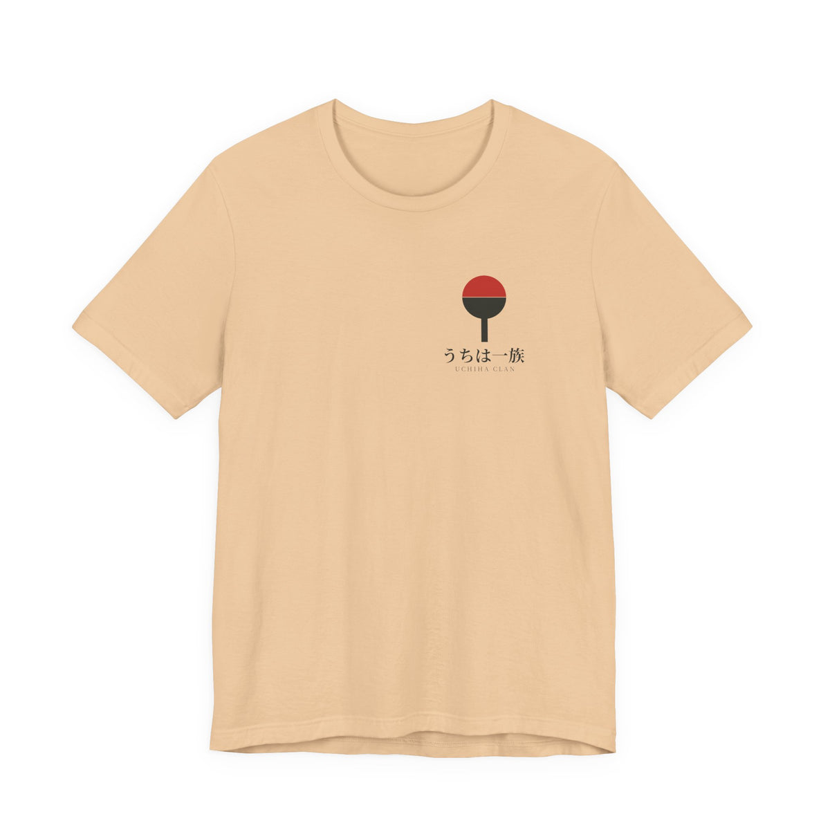 Clan Fan Crest Kanji Anime Soft Tee | うちは一族 Ninja Japanese Streetwear