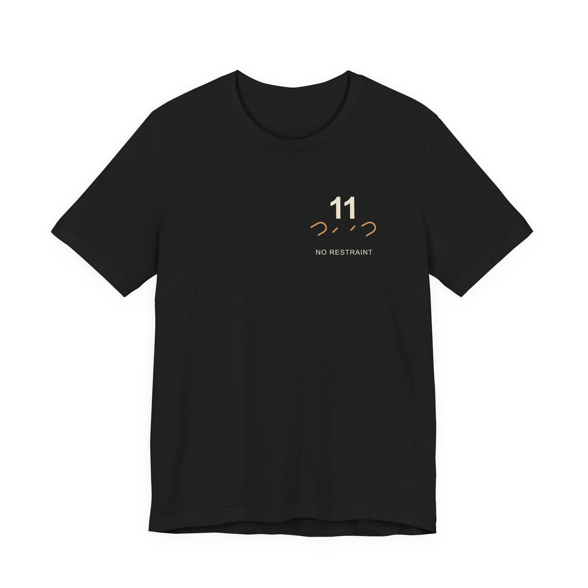 Unrestrained Eleven Minimalist Anime Soft Tee | Soul Sword Japanese Streetwear