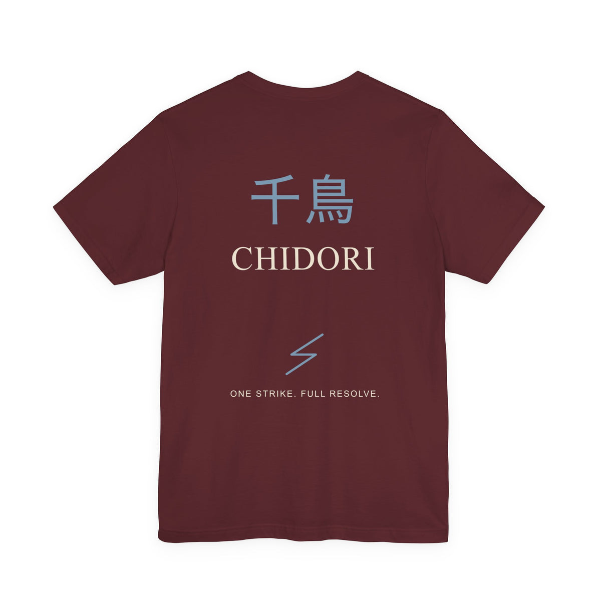 Thunder Strike Kanji Soft Tee | Inspired by Sasuke Uchiha and Kakashi Hatake from Naruto