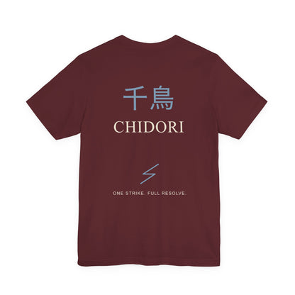 Thunder Strike Kanji Soft Tee | Inspired by Sasuke Uchiha and Kakashi Hatake from Naruto
