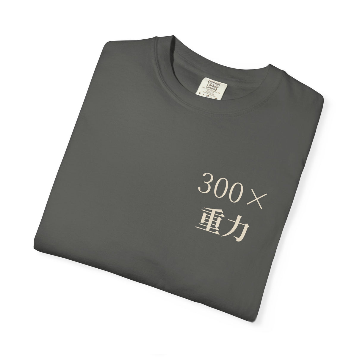 Gravity Club Kanji Anime Tee | Saiyan Gym Japanese Streetwear