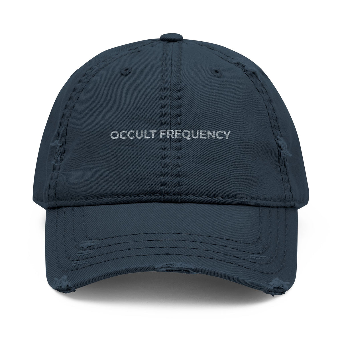 Occult Frequency Embroidered Dad Hat | Inspired by Momo Ayase and Okarun from Dandadan