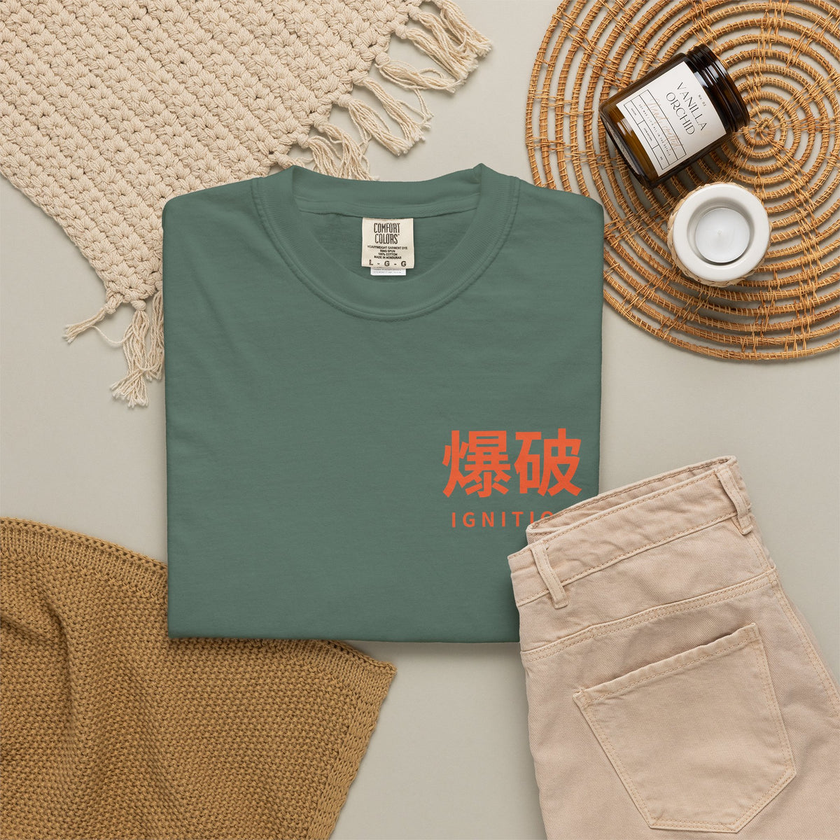 Ignition Kanji Anime Tee | Explosion Japanese Streetwear