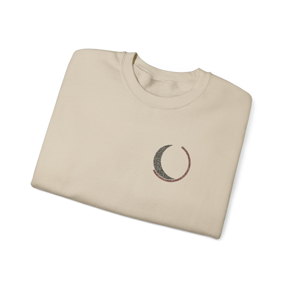 Black Moon Minimalist Crewneck Sweatshirt | Inspired by Ichigo Kurosaki from Bleach
