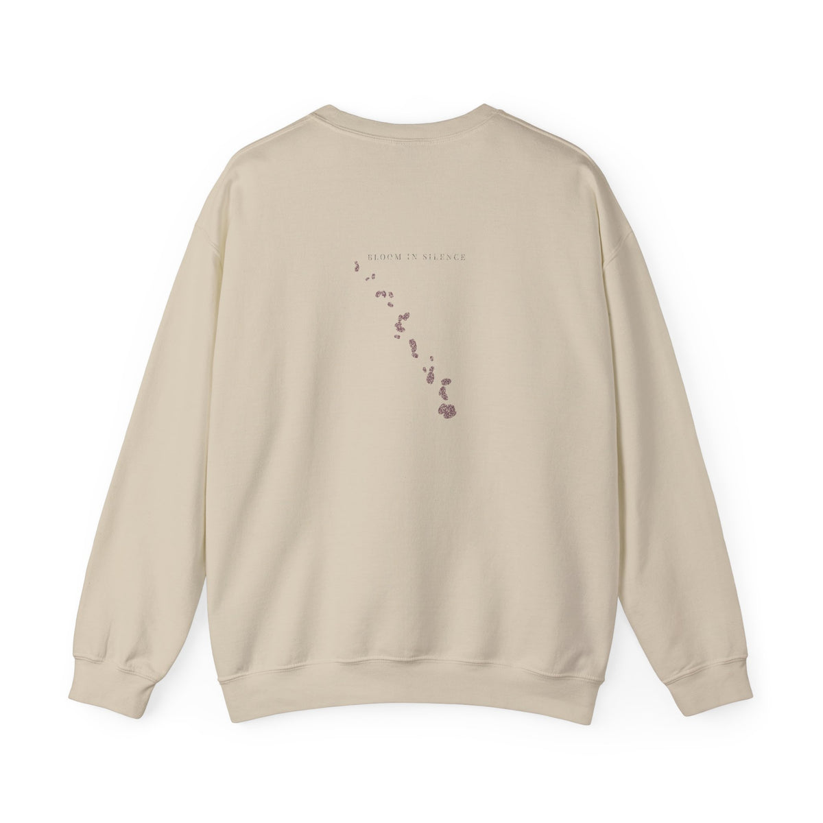 Quiet Bloom Kanji Crewneck Sweatshirt | Inspired by Byakuya Kuchiki from Bleach