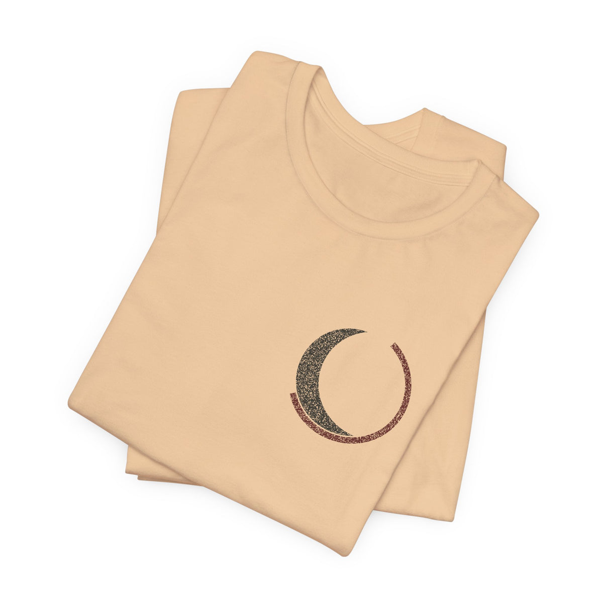 Black Moon Minimalist Anime Soft Tee | Soul Sword Japanese Streetwear