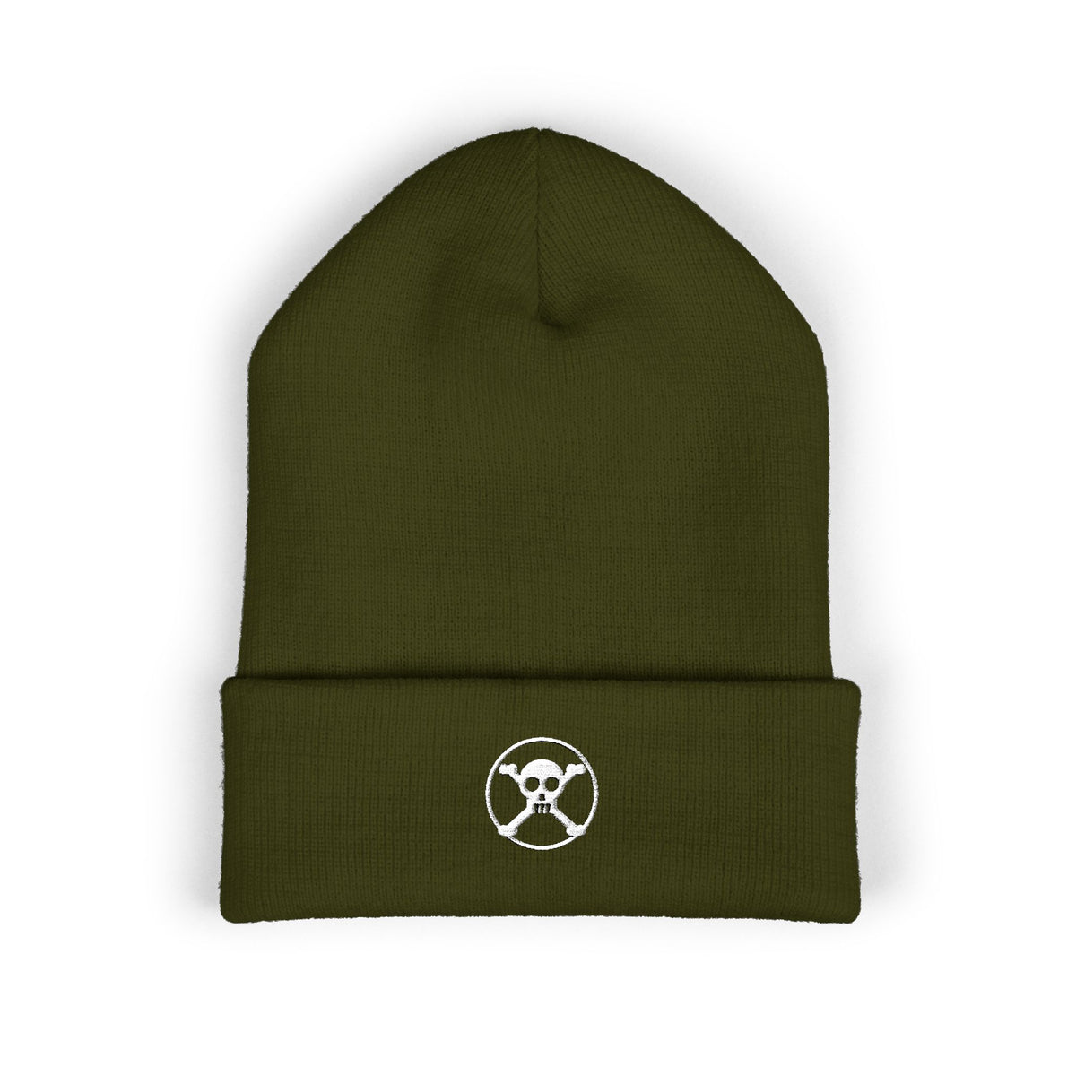 Pirate Crest Embroidered Beanie | Inspired by the Straw Hat crew from One Piece