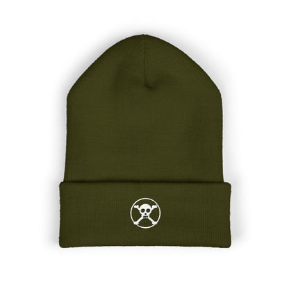 Pirate Crest Embroidered Beanie | Inspired by the Straw Hat crew from One Piece