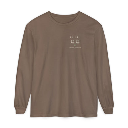 Fifth Gate Minimalist Long Sleeve Tee | Inspired by Rock Lee from Naruto