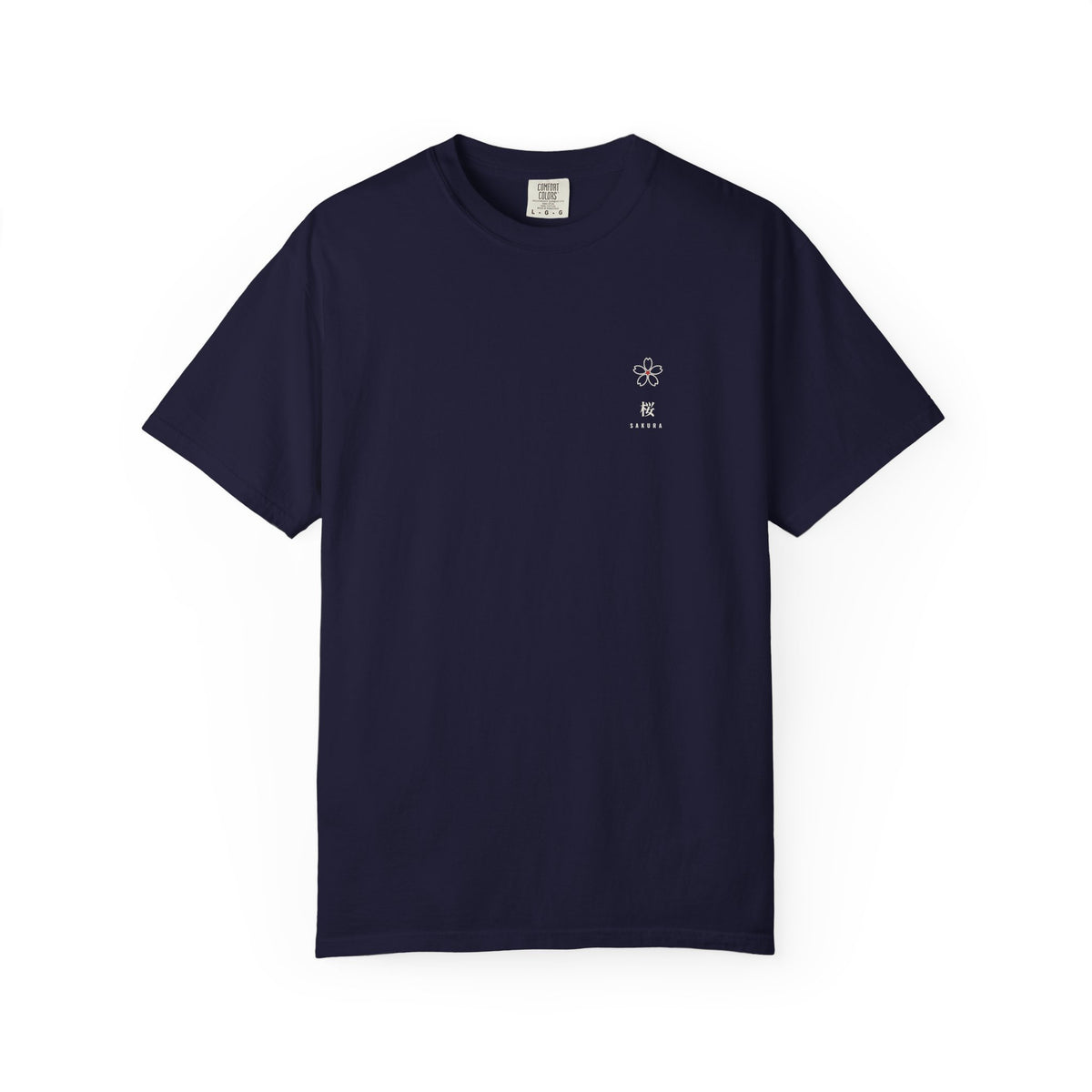 Sakura Line Art Minimalist Tee | Cherry Blossom Japanese Streetwear Shirt