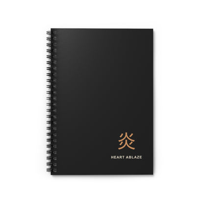 Burning Resolve Spiral Notebook