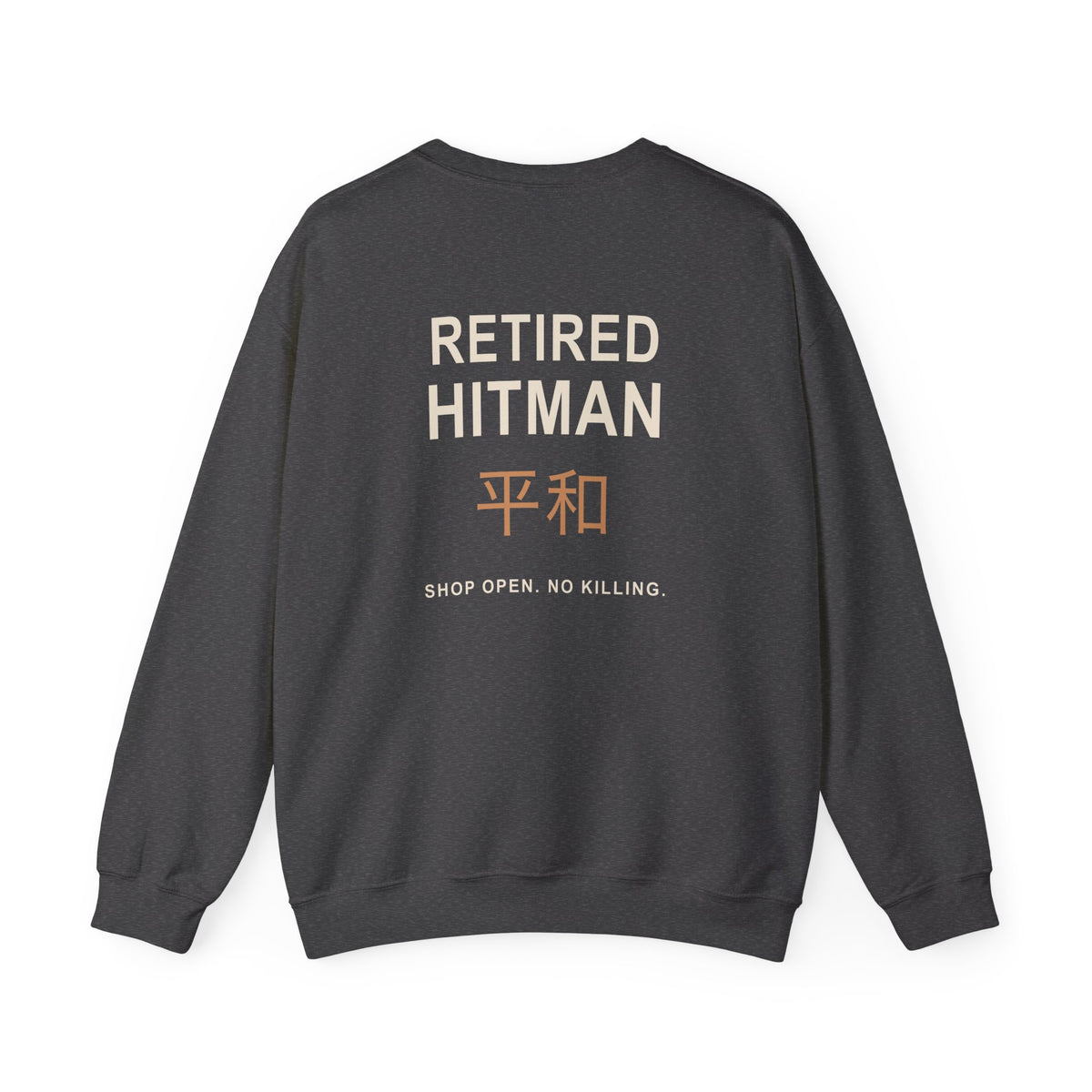 Off Duty Kanji Crewneck Sweatshirt | Inspired by Taro Sakamoto from Sakamoto Days