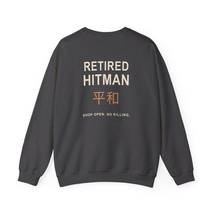 Off Duty Kanji Crewneck Sweatshirt | Inspired by Taro Sakamoto from Sakamoto Days