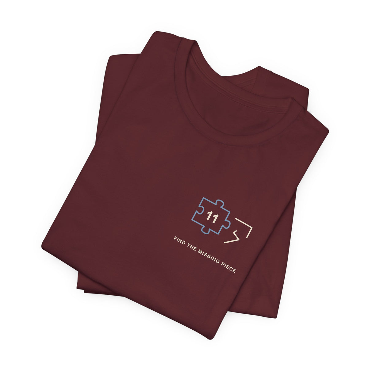 The Missing Piece Minimalist Anime Soft Tee | Anime Sports Japanese Streetwear