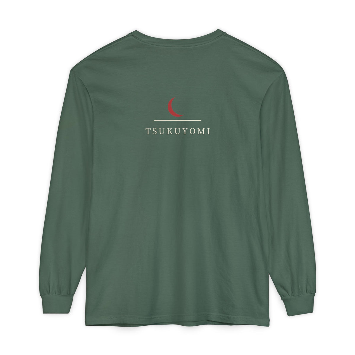 Silent Moon Kanji Anime Long Sleeve Tee | Ninja Japanese Streetwear