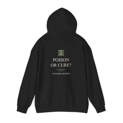 The Dose Makes Kanji Hoodie | Inspired by Maomao from The Apothecary Diaries