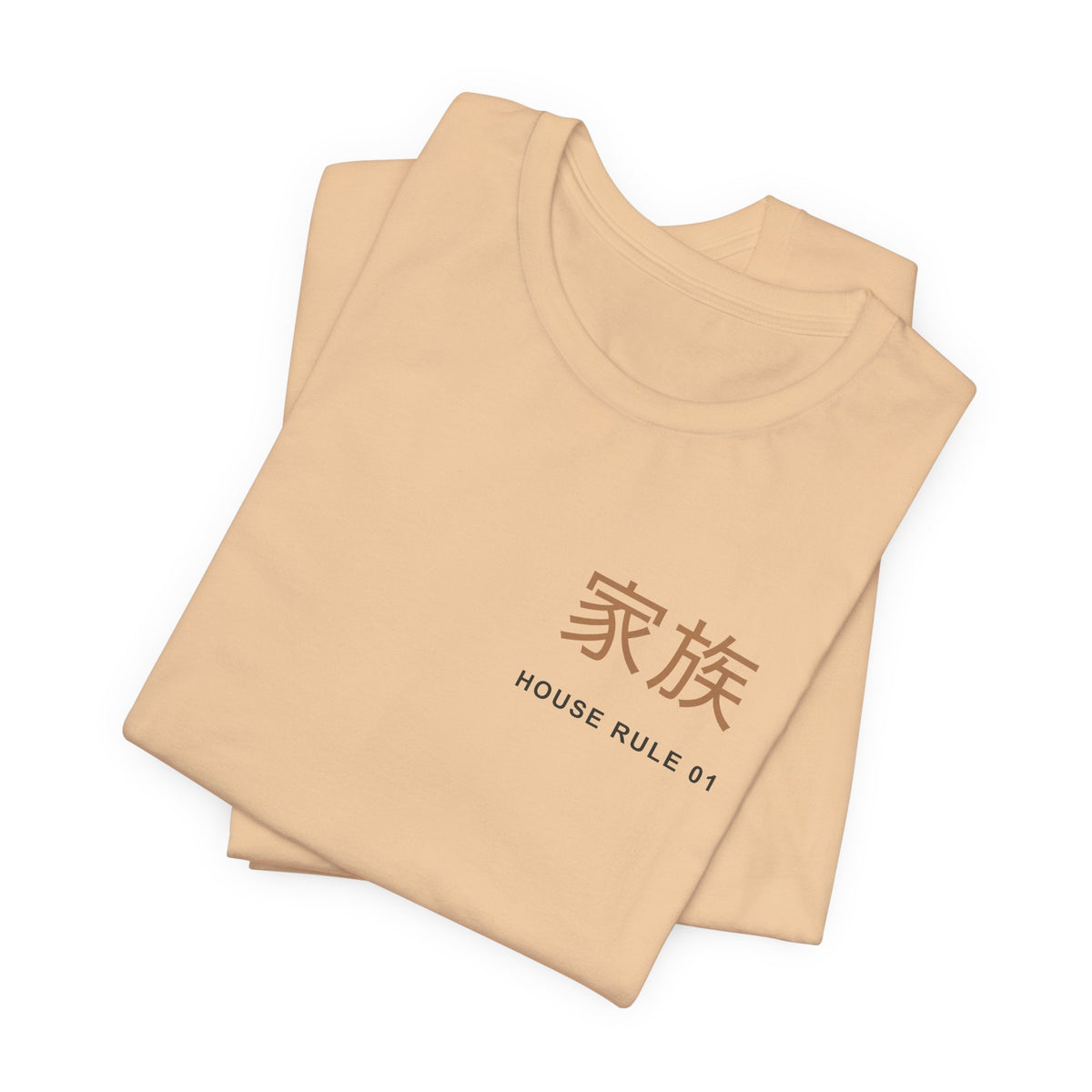 Family Policy Kanji Anime Soft Tee | Retired Assassin Japanese Streetwear