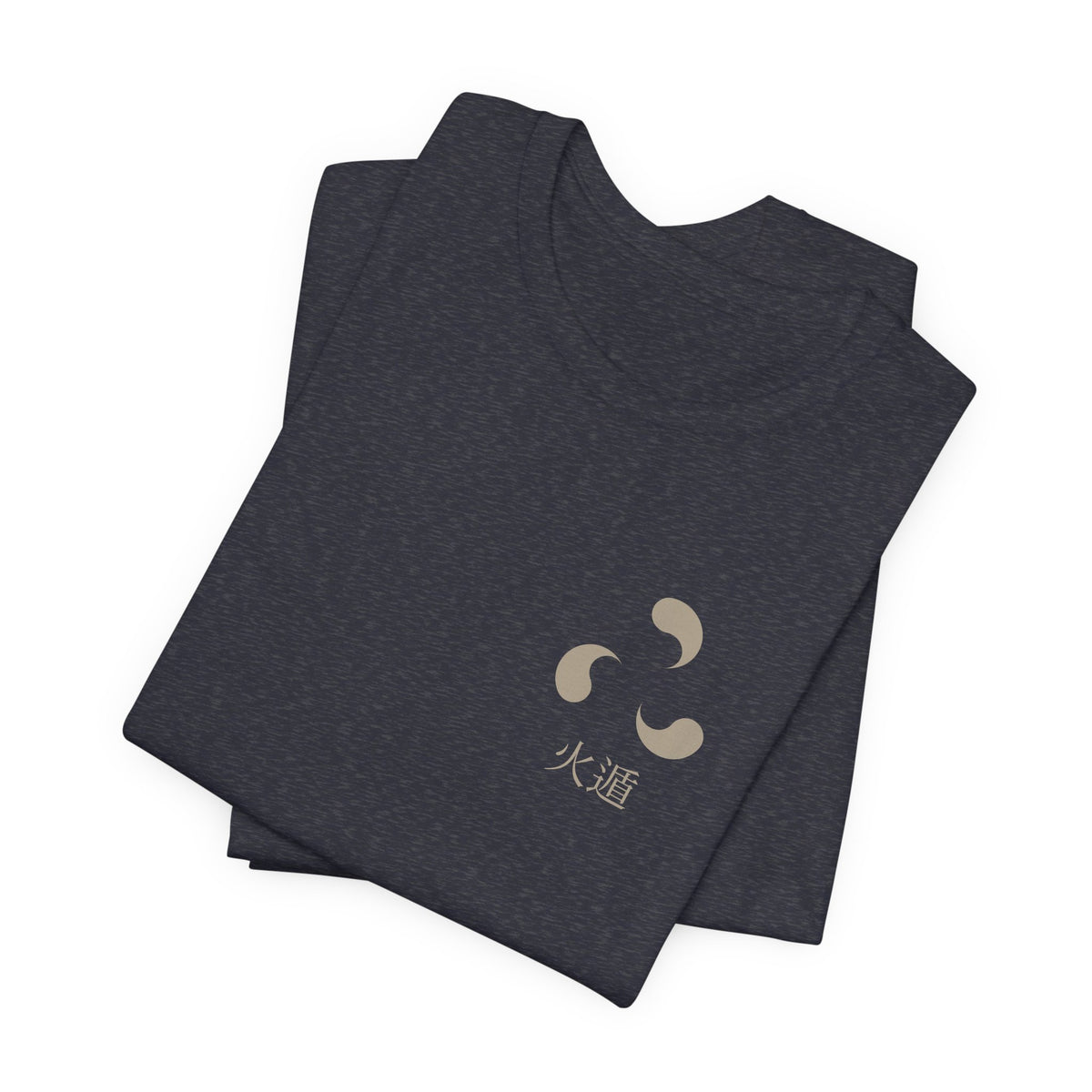 Ember Legacy Minimalist Anime Soft Tee | Fire Release Kanji Japanese Streetwear