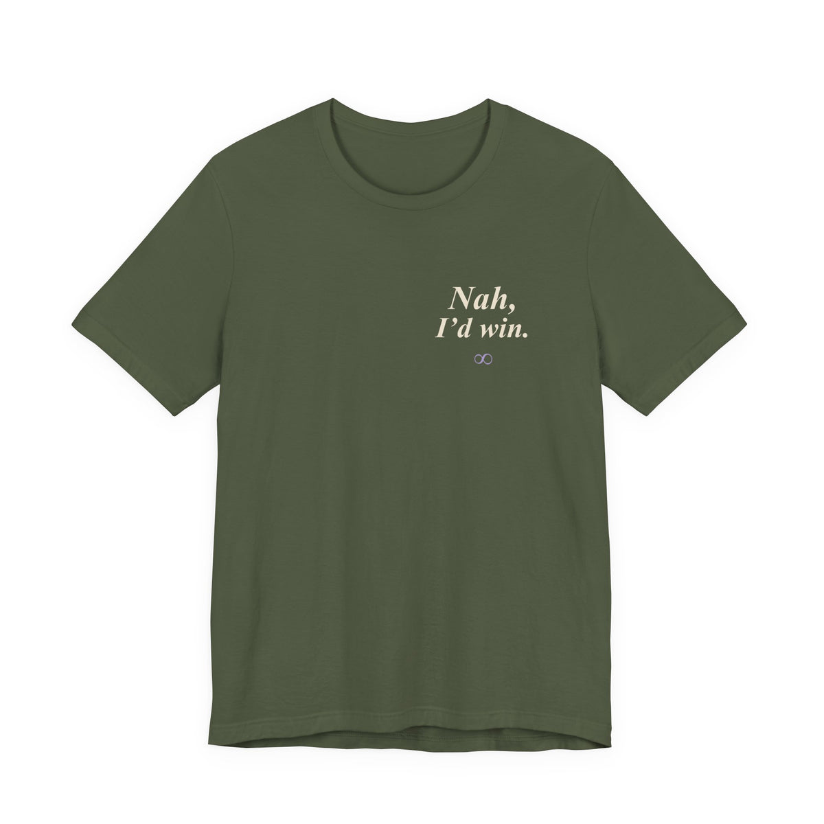 I'd Win Anime Quote Soft Tee | Sorcerer Japanese Streetwear
