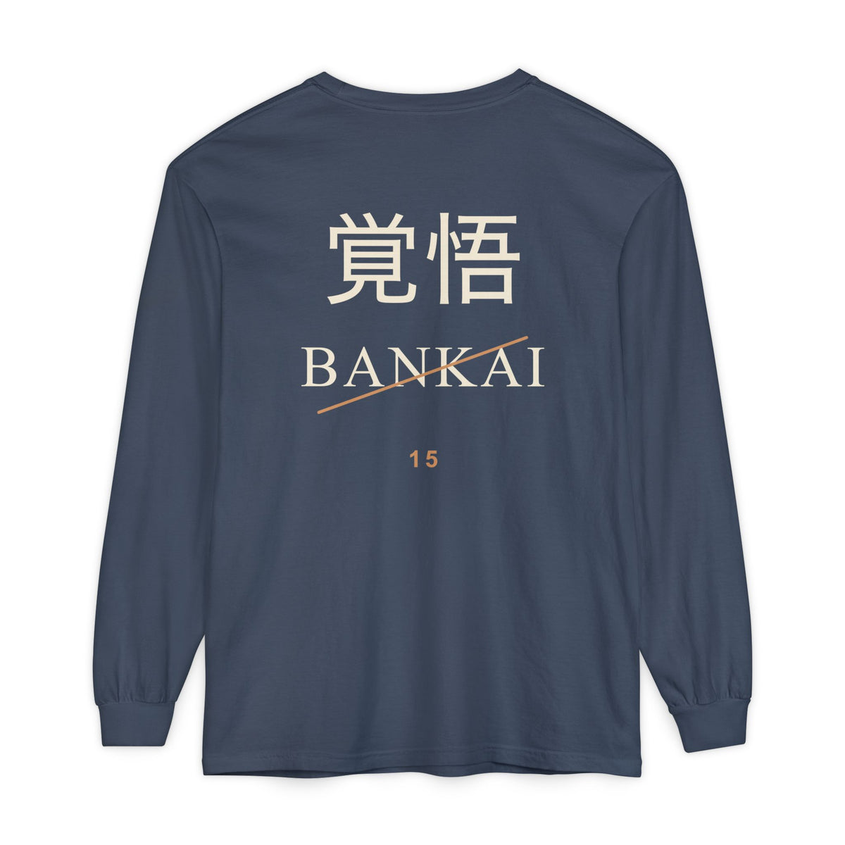 Resolve and Release Kanji Long Sleeve Tee | Inspired by Ichigo Kurosaki from Bleach