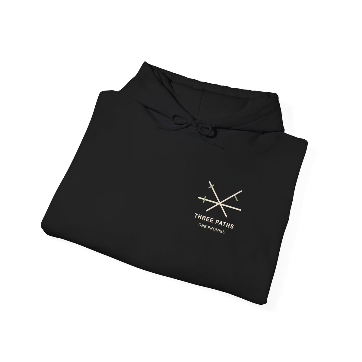 Three Paths Minimalist Anime Hoodie | Pirate Japanese Streetwear