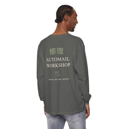 Rebuild Home Kanji Long Sleeve Tee | Inspired by Winry Rockbell from Fullmetal Alchemist