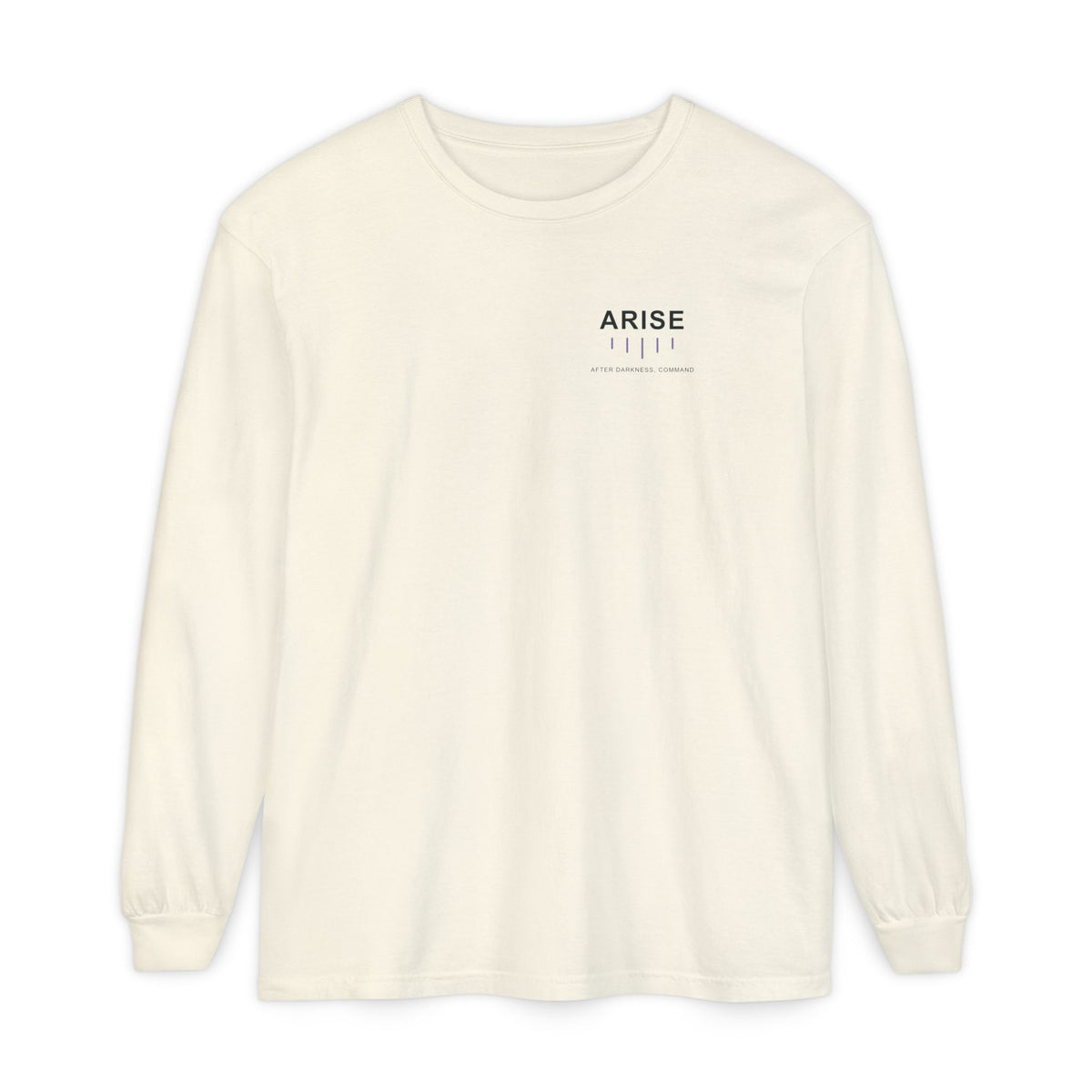 After Darkness Minimalist Anime Long Sleeve Tee | Shadow Rank Gym Japanese Streetwear