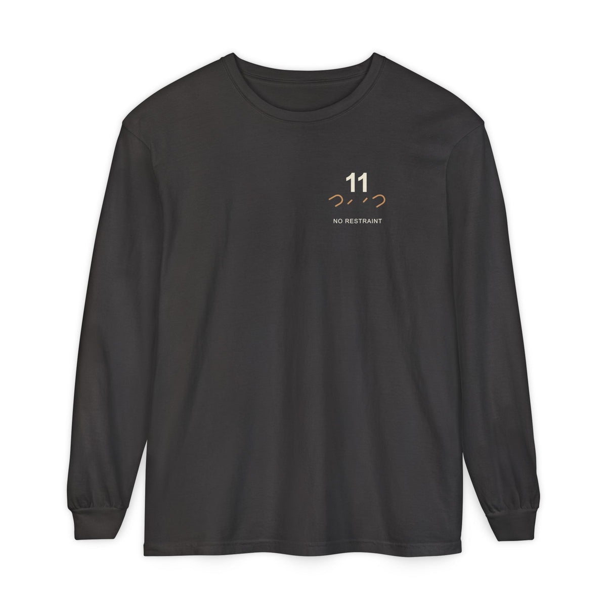 Unrestrained Eleven Minimalist Long Sleeve Tee | Inspired by Kenpachi Zaraki from Bleach