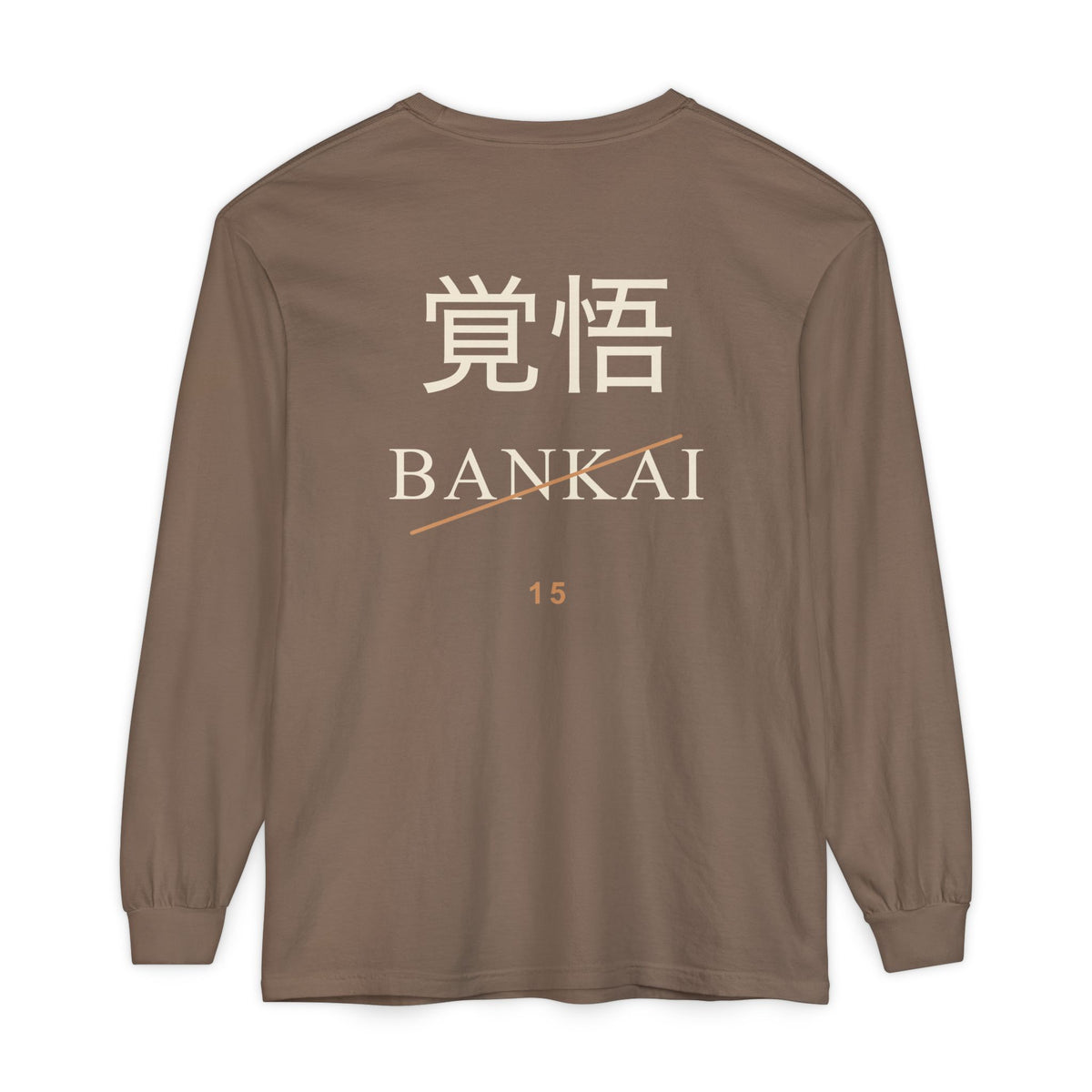 Resolve and Release Kanji Long Sleeve Tee | Inspired by Ichigo Kurosaki from Bleach