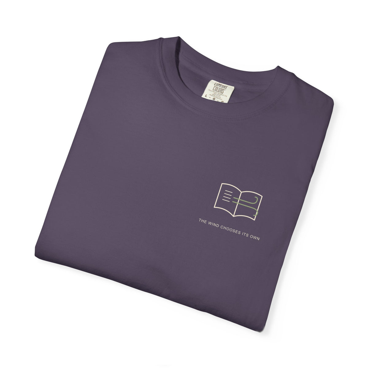 Wind Chooses Minimalist Anime Tee | Grimoire Magic Japanese Streetwear