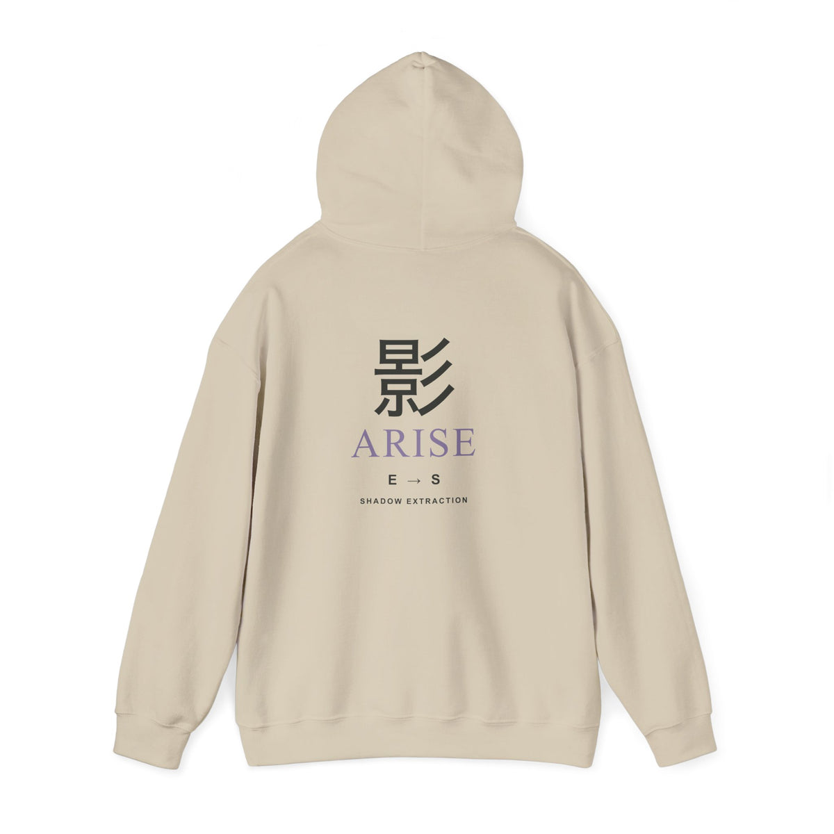 Shadow Rank Kanji Anime Hoodie | Shadow Rank Gym Japanese Streetwear
