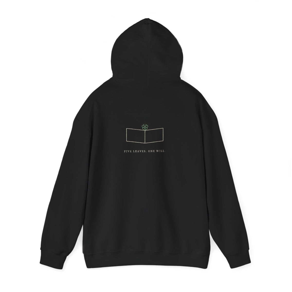 Five Leaf Kanji Hoodie | Inspired by Asta from Black Clover