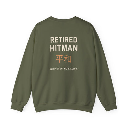 Off Duty Kanji Crewneck Sweatshirt | Inspired by Taro Sakamoto from Sakamoto Days