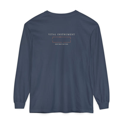 Second Life Kanji Long Sleeve Tee | Inspired by Rudo from Gachiakuta