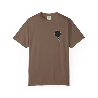 Black Clover Leaf Minimalist Heavyweight Tee | Inspired by Asta from Black Clover