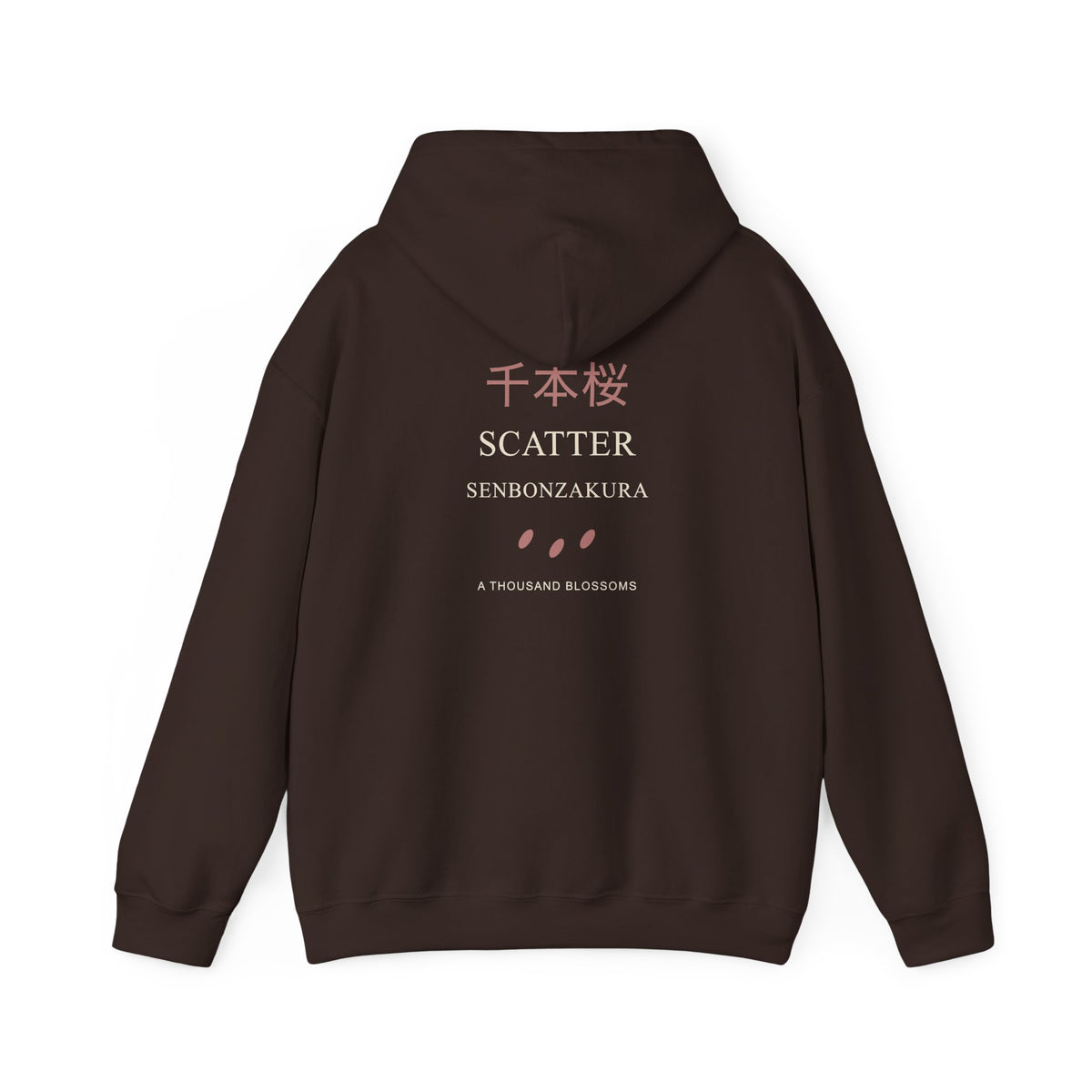 Scatter Kanji Hoodie | Inspired by Byakuya Kuchiki from Bleach