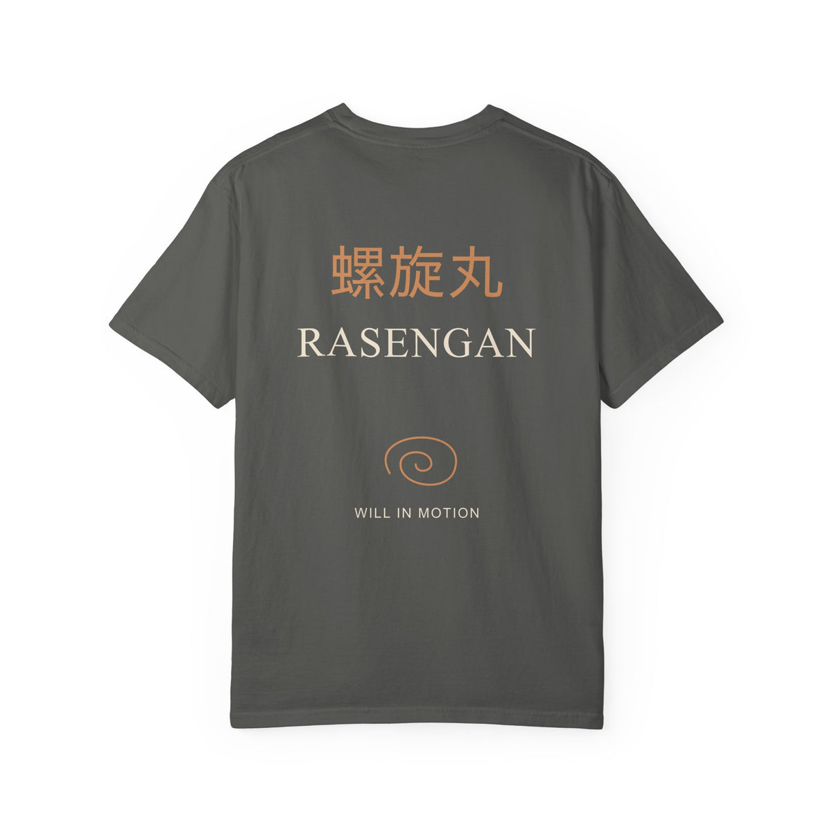 Spiral Will Kanji Anime Tee | Ninja Japanese Streetwear