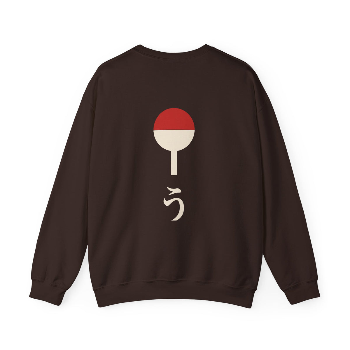 Clan Fan Crest Kanji Crewneck Sweatshirt | Inspired by the Uchiha clan of Naruto