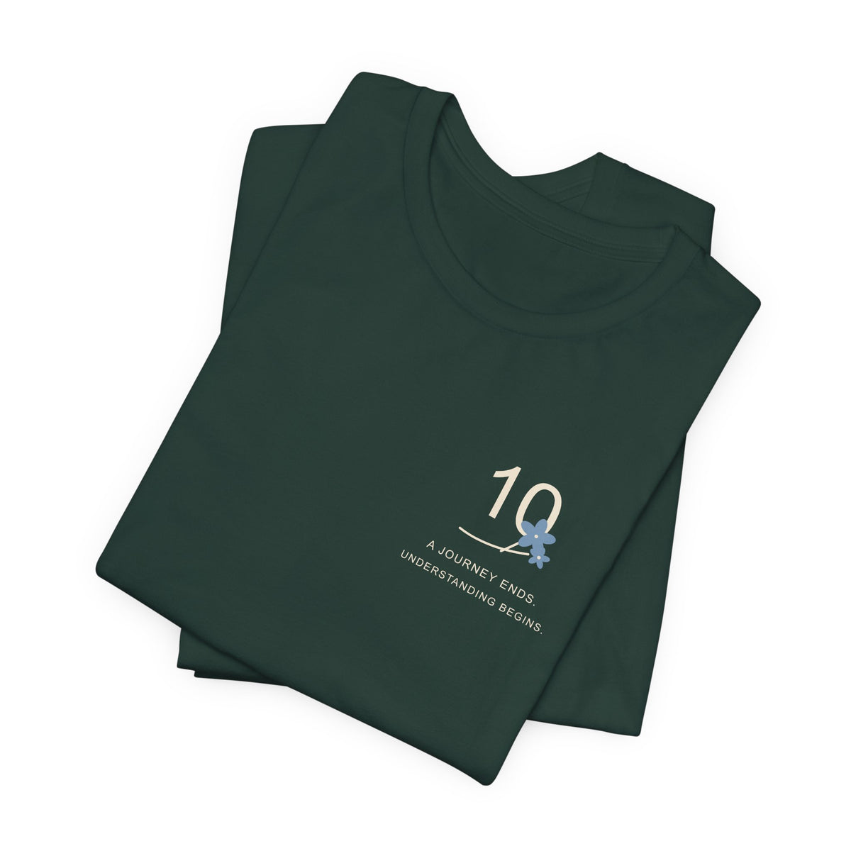 Ten Years, Still Learning Minimalist Anime Soft Tee | Mage Journey Japanese Streetwear