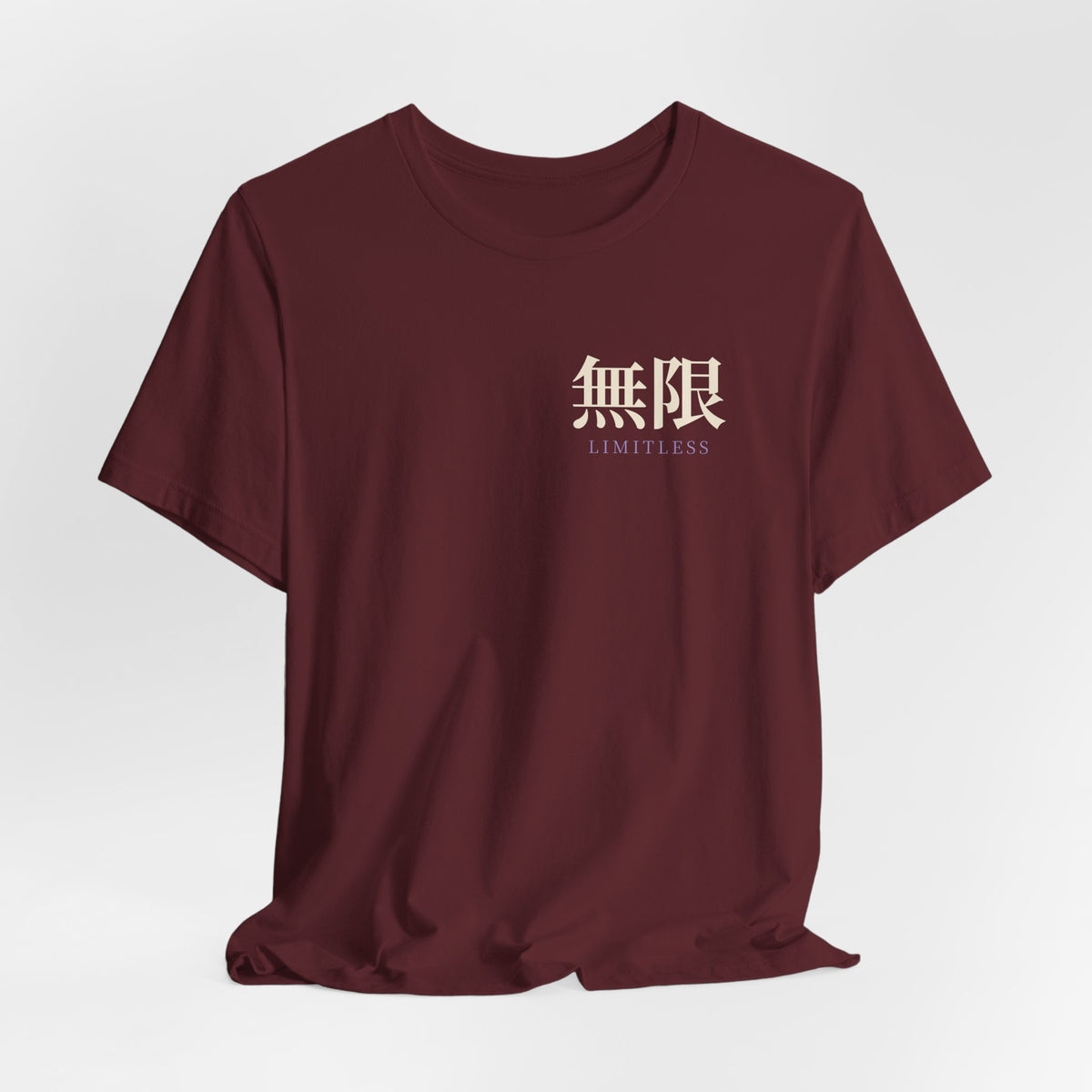 Limitless Uniform Kanji Anime Soft Tee | Sorcerer Japanese Streetwear