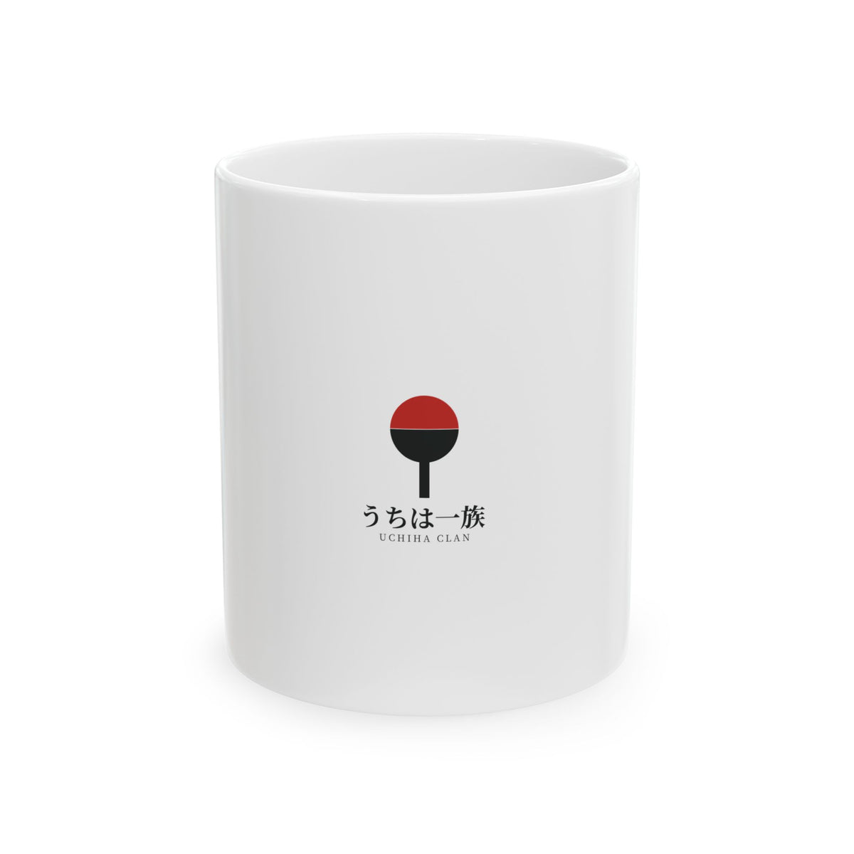 Clan Fan Crest Ceramic Mug | Inspired by the Uchiha clan of Naruto