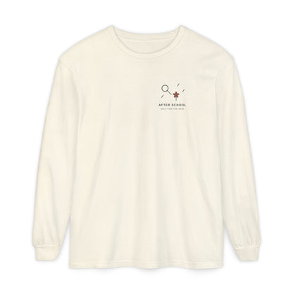 After School Rain Minimalist Long Sleeve Tee | Inspired by Reze from Chainsaw Man