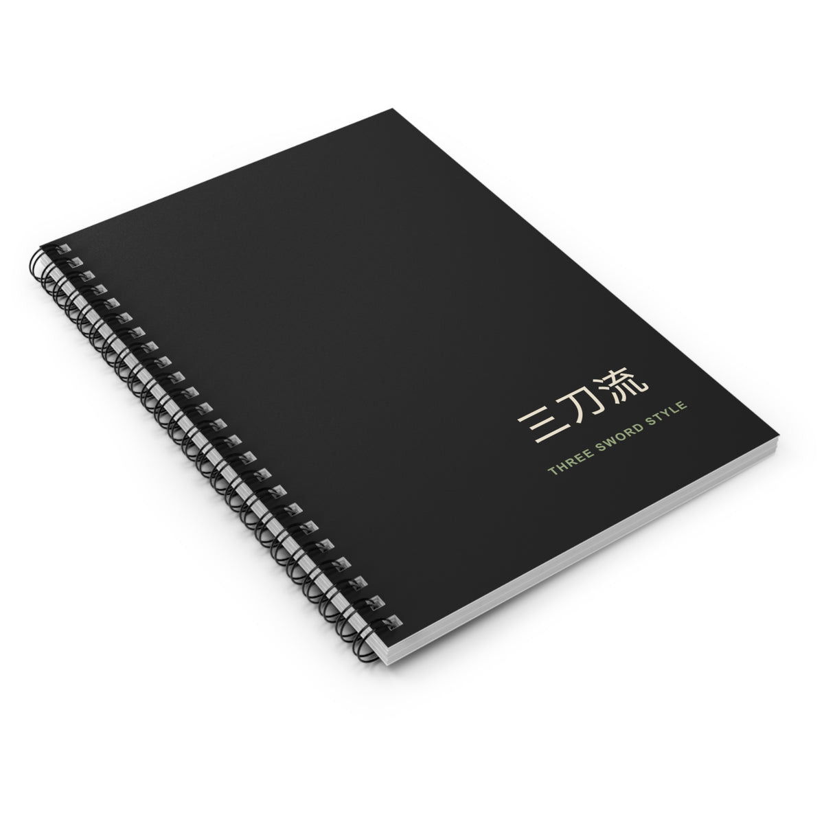 Threefold Vow Spiral Notebook