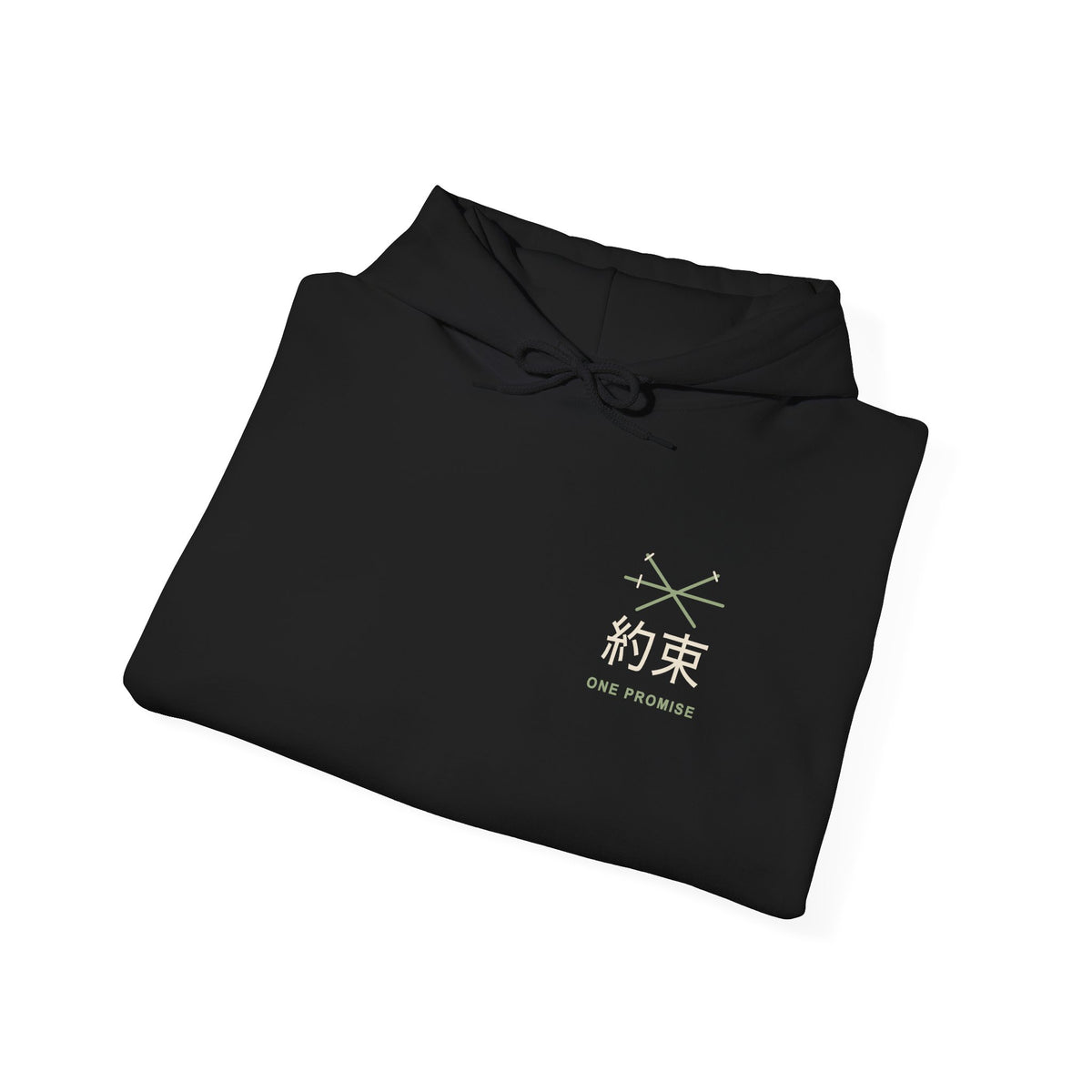 Kept Promise Kanji Anime Hoodie | Pirate Japanese Streetwear