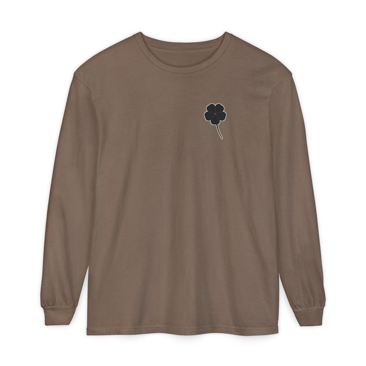 Black Clover Leaf Minimalist Long Sleeve Tee | Inspired by Asta from Black Clover
