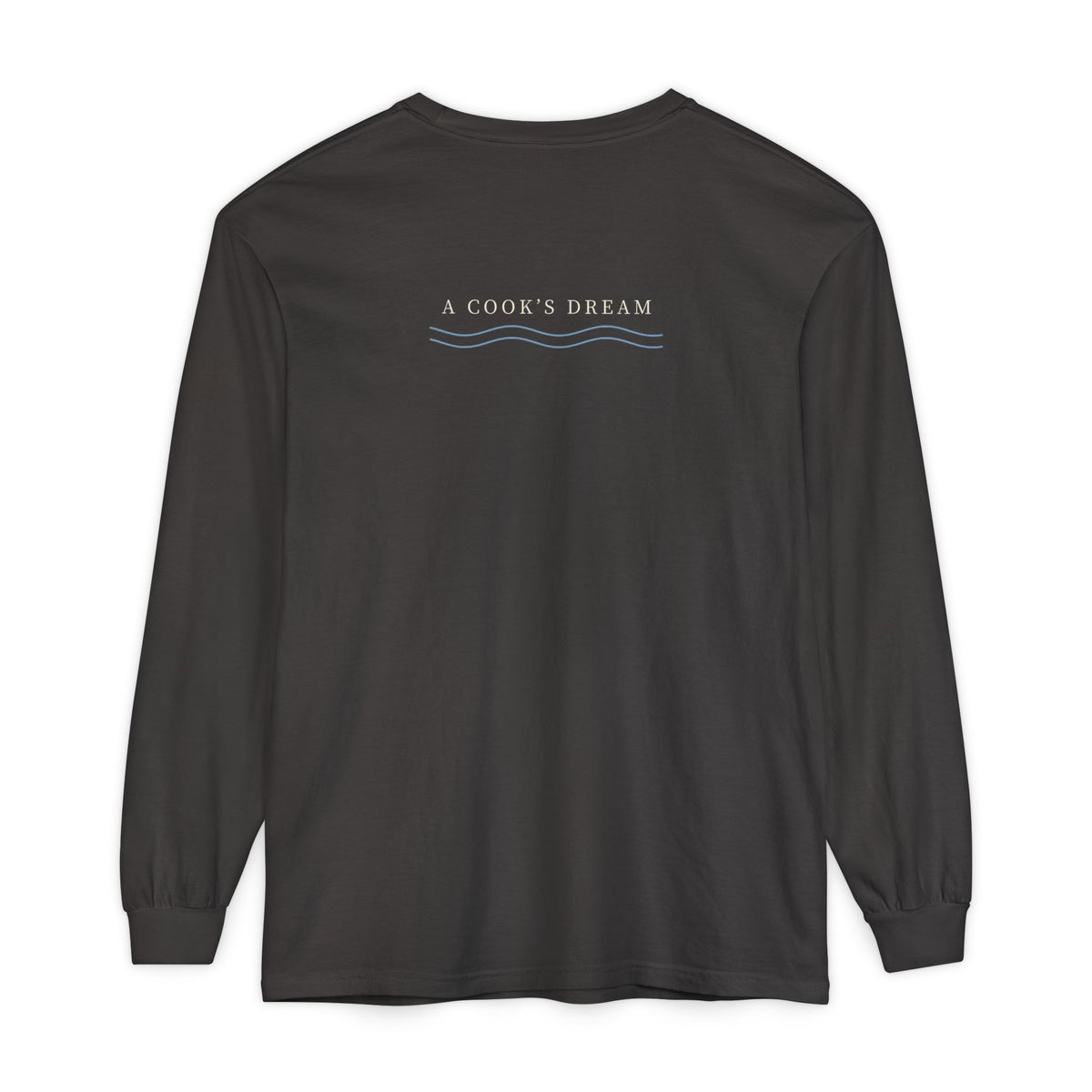 All Blue Service Kanji Anime Long Sleeve Tee | Pirate Japanese Streetwear