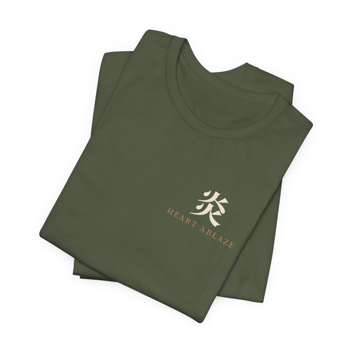 Flame Watch Kanji Anime Soft Tee | Demon Hunter Japanese Streetwear
