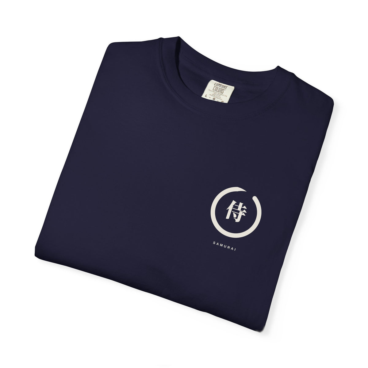 Samurai Enso Anime Tee | Minimalist Japanese Streetwear Shirt