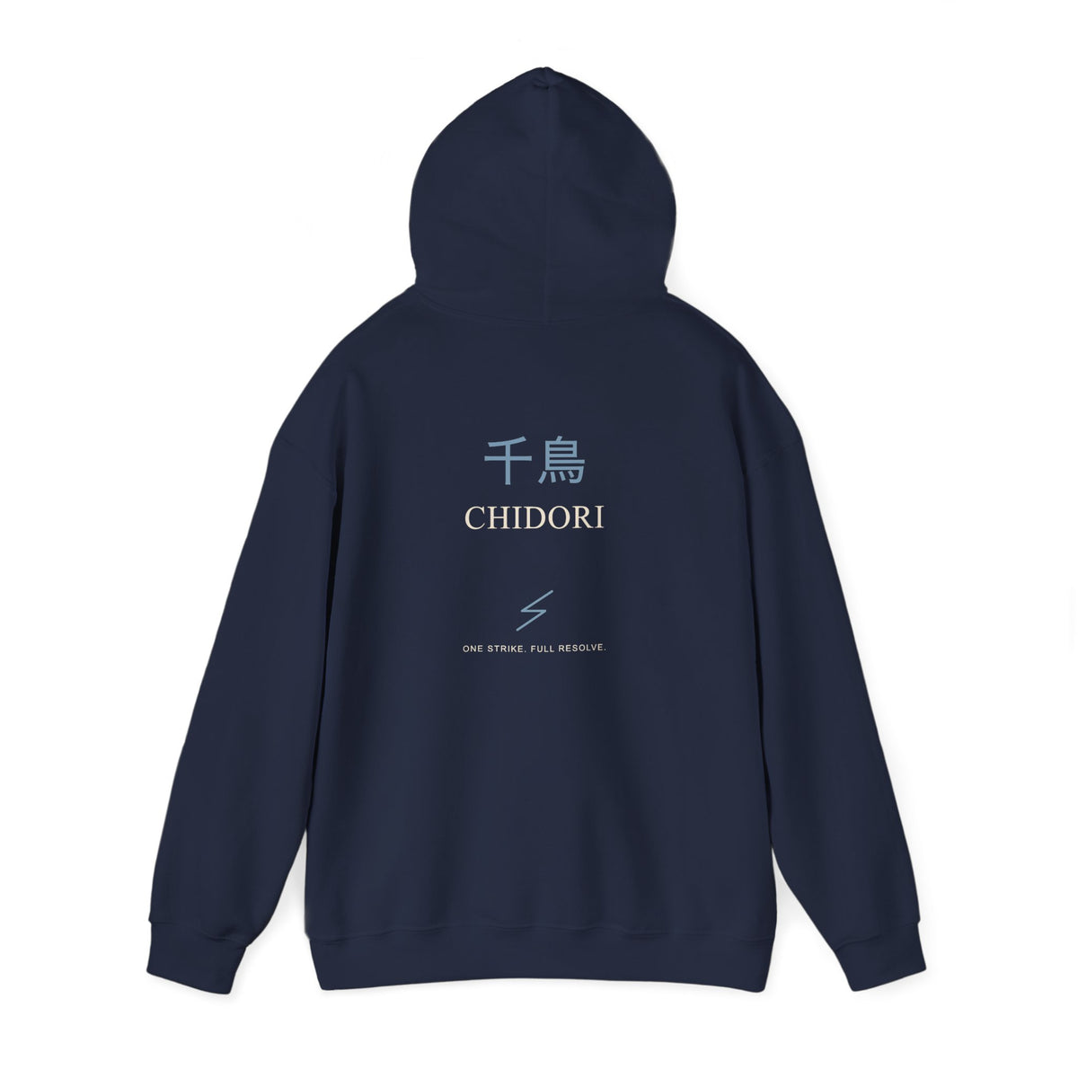 Thunder Strike Kanji Anime Hoodie | Ninja Japanese Streetwear