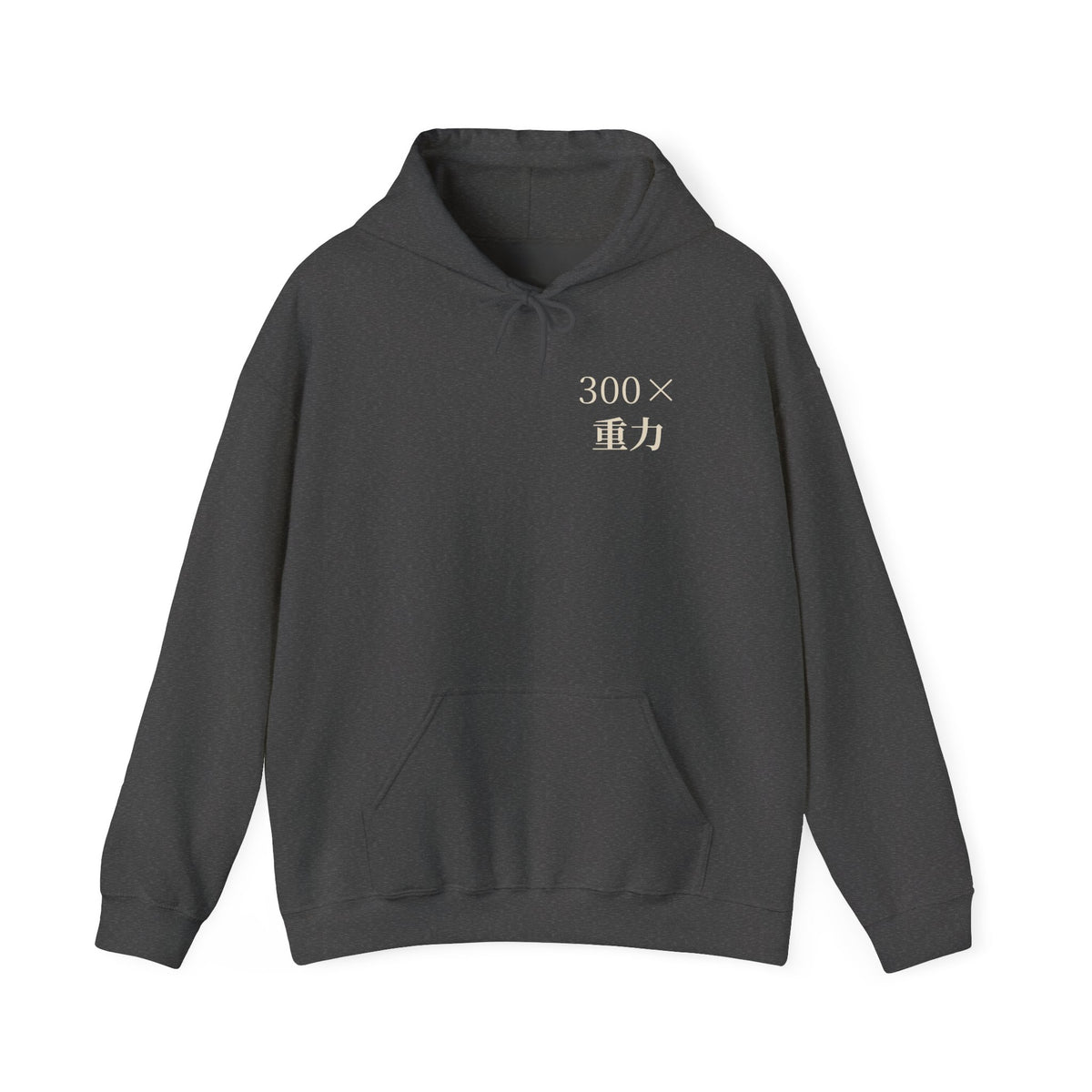 Gravity Club Kanji Anime Hoodie | Saiyan Gym Japanese Streetwear